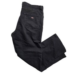 Dickies Black‎ Jeans Relaxed Fit Workwear Casual Pants Men's Size 40x30